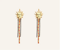 Sculpted Soleil Gold Earrings