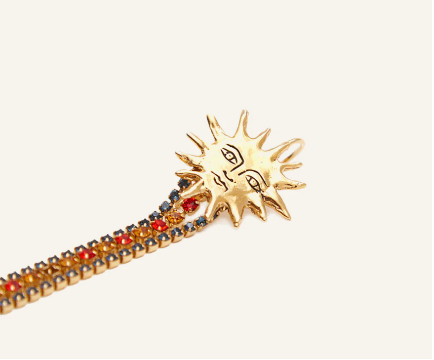 Sculpted Soleil Gold Earrings