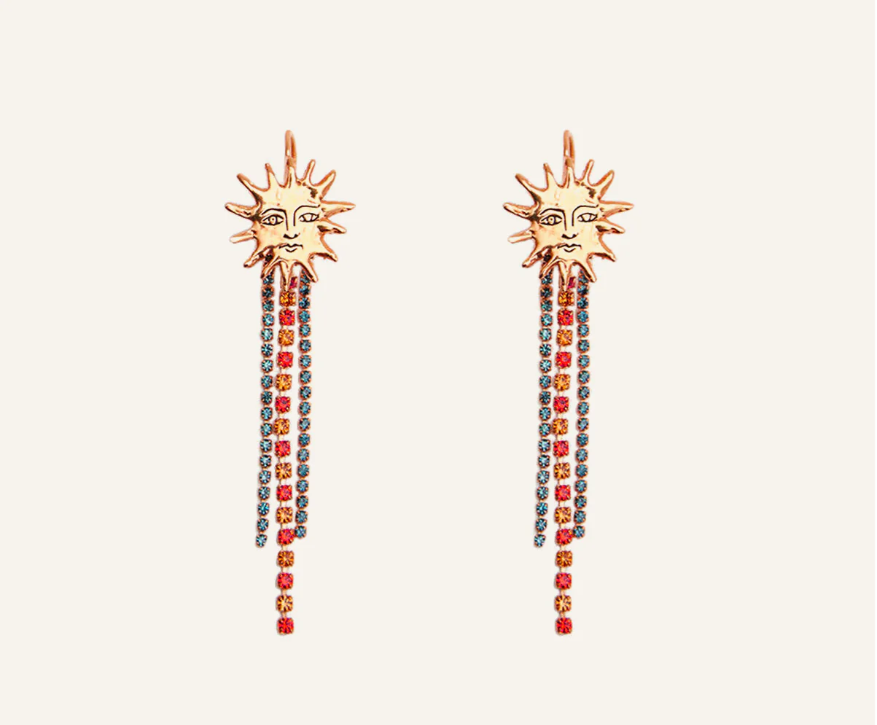 Sculpted Soleil Gold Earrings