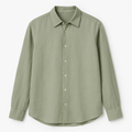 Chic Linen Button-Up - Bautven Shirts