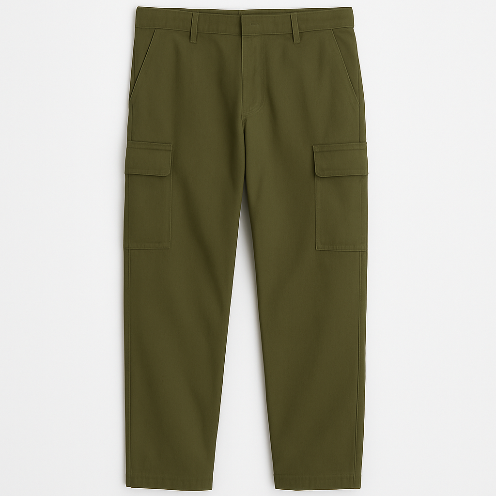 Olive Cargo Khakis - Bautven Pants
