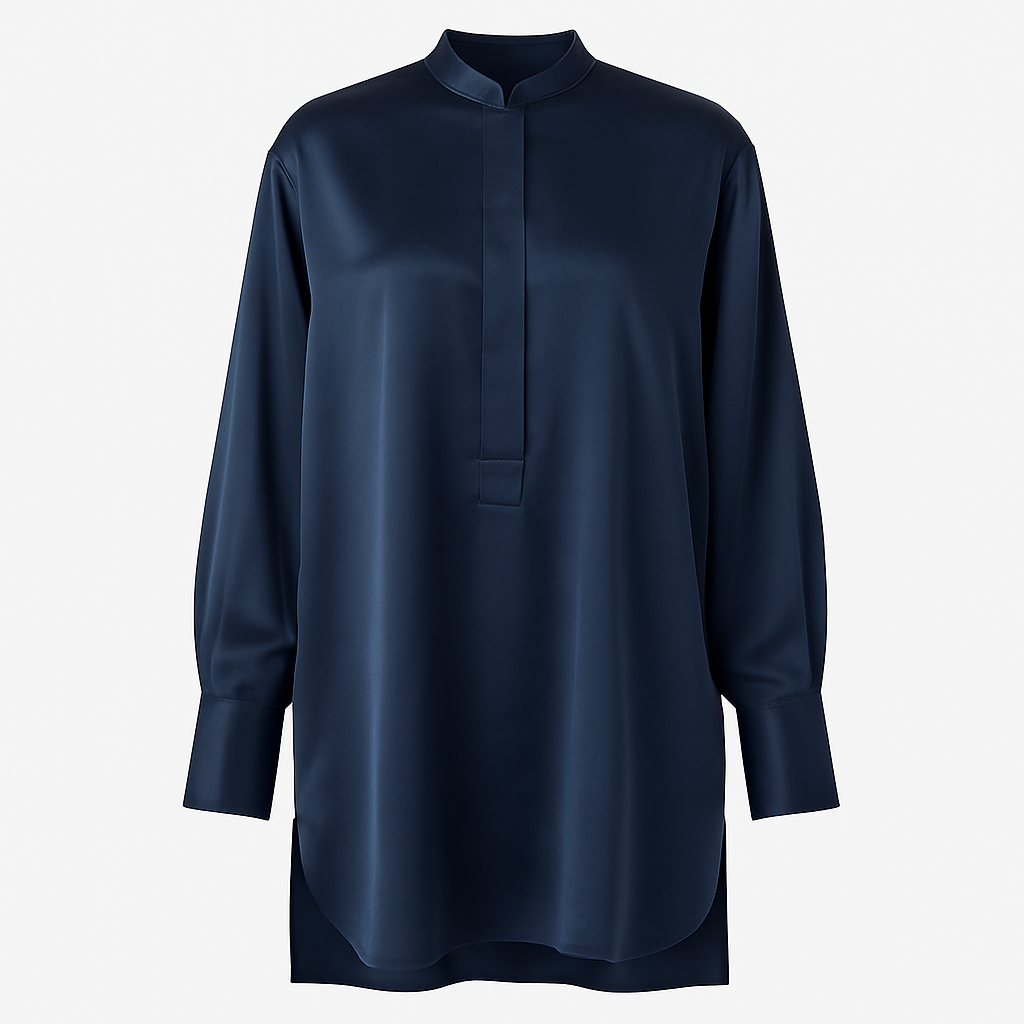 Silk Midnight Tunic - Bautven Shirts