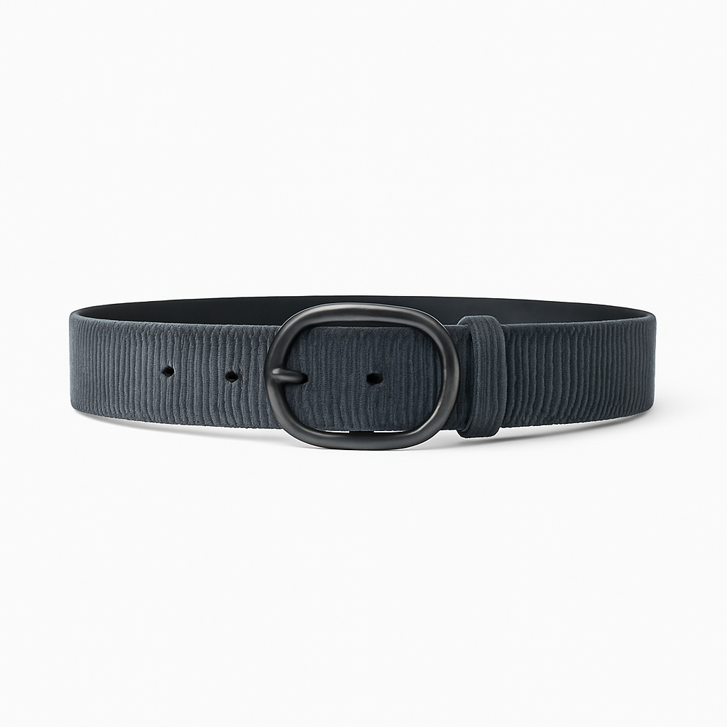Slate Corduroy Belt - Bautven Belts